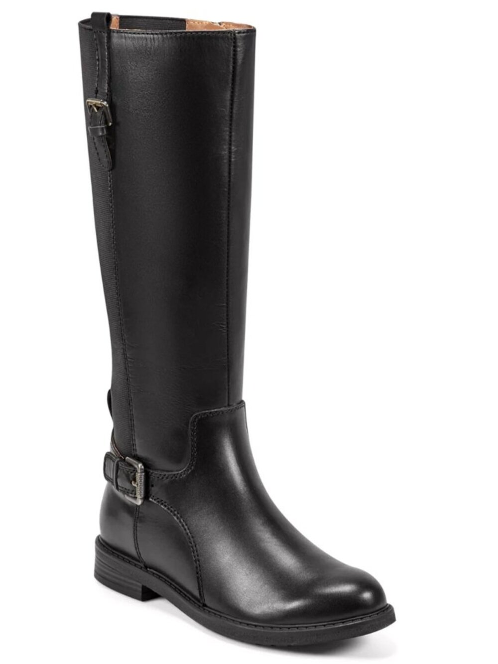 Easy Spirit Jackie Leather Boots Black Women’s Size 9 M NWT